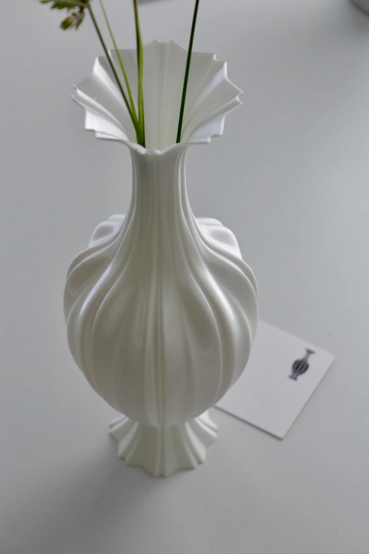 3D Printed Silk Texture Vase-3