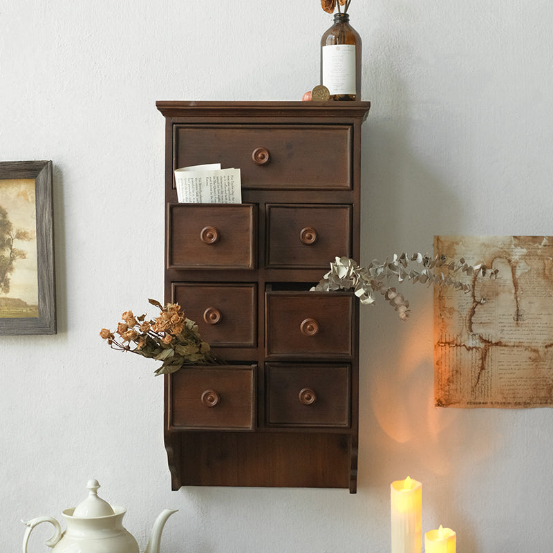 Vintage French Wall Cabinet-0