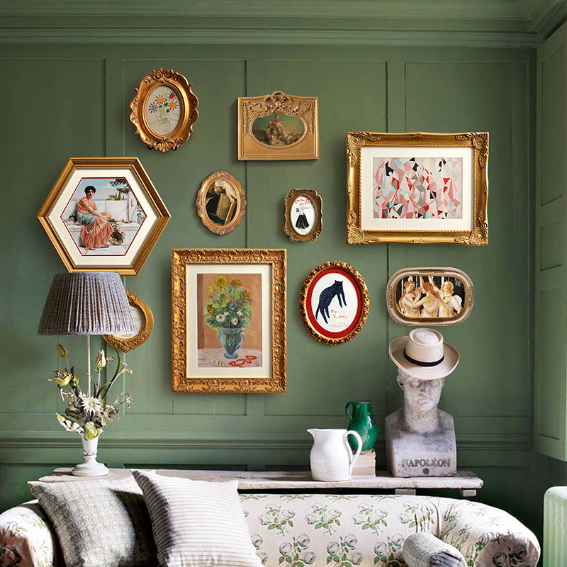 Set of 10 Retro Wall Painting-1