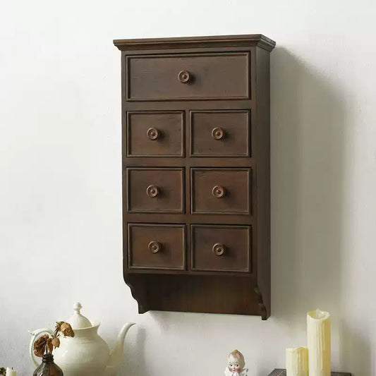 Vintage French Wall Cabinet-1