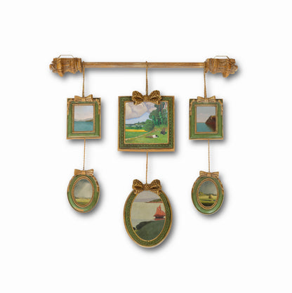 Elegant Multi-Frame Hanging Decor-6