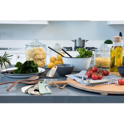 Kitchen Gadgets Set 5 Pieces, Stackable Cooking Tools Space Saving for Small Kitchen, Accessories for RV Camper Inside Dishwasher Safe (Blue)