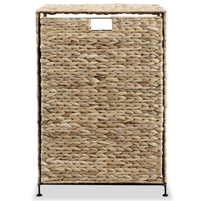vidaXL Laundry Basket 17.3"x13.4"x25.2" Water Hyacinth-2