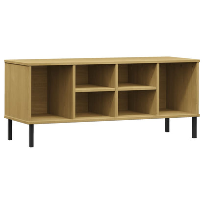 vidaXL Shoe Cabinet Shoe Cubby with 6 Compartments Shoe Rack Solid Pine Wood-2
