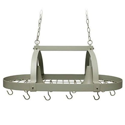 Rustic Hanging Pot Rack