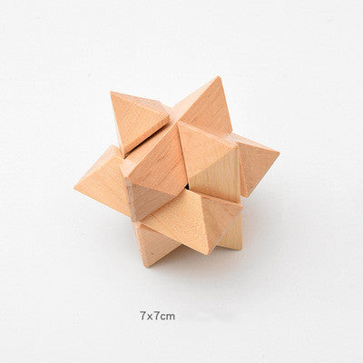 Educational Wooden Puzzle Game for Kids and Adults