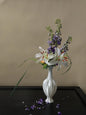 3D Printed Silk Texture Vase-0