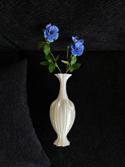 3D Printed Silk Texture Vase-2