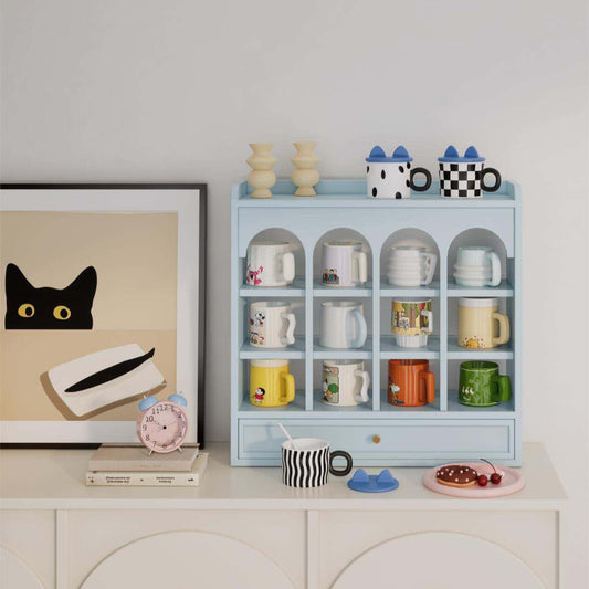 Japanese-inspired mug rack-0
