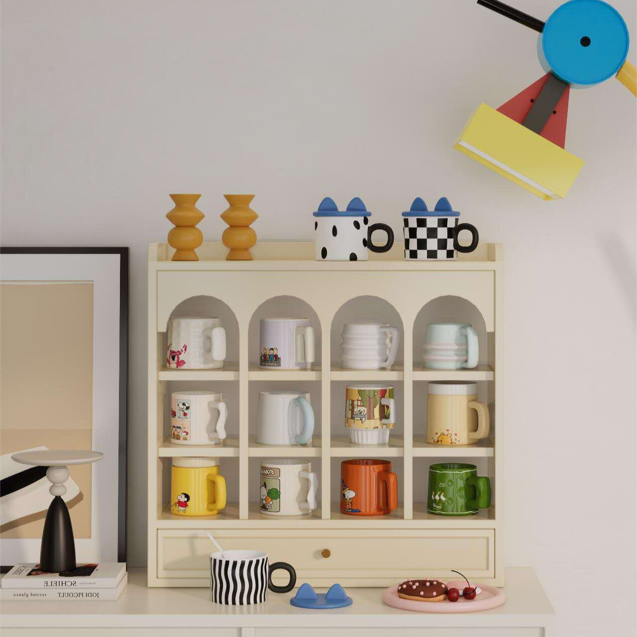 Japanese-inspired mug rack-6