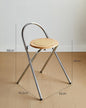 French-Style Rattan Folding Stool-6