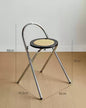 French-Style Rattan Folding Stool-5